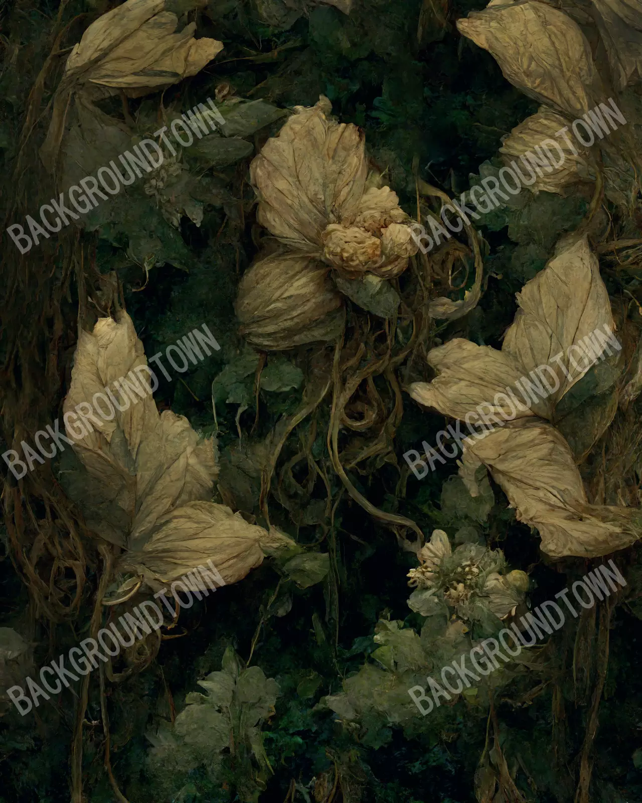 photo of Green Reniassance 2 Photography Backdrop