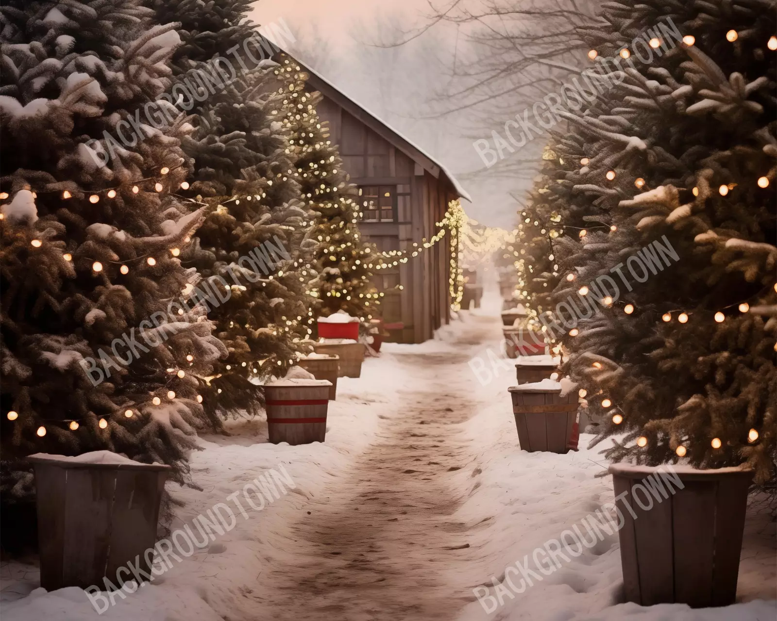 photo of Tree Farm 1 Photography Backdrop