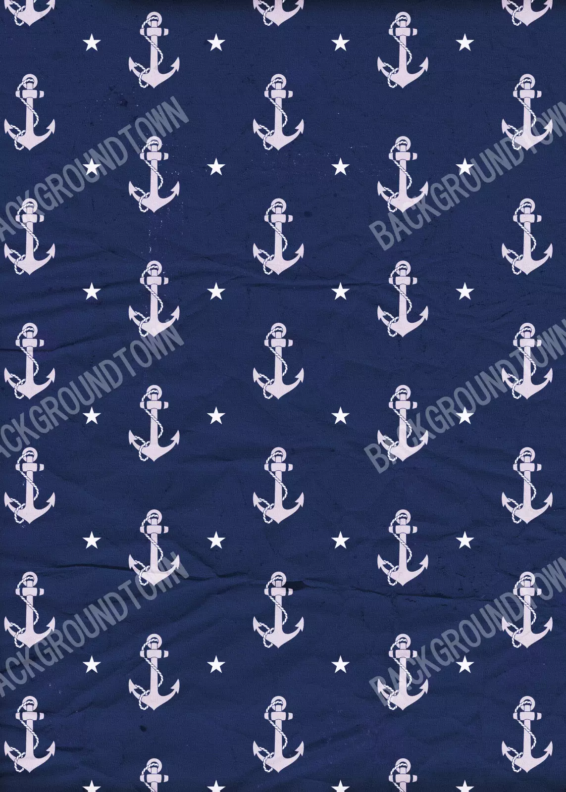 photo of Anchors Away Blue Photography Backdrop